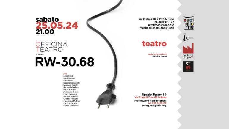 25.05.24 “RW-30.68” _ spettacolo finale di Officina Teatro