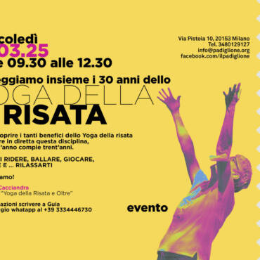 12.03.25 > 30 anni di Yoga della Risata